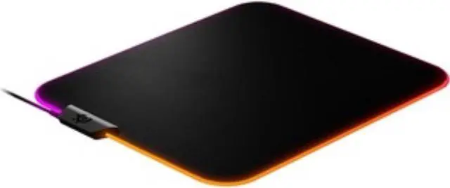 Alt view image 11 of 20 - steelseries qck gaming surface  xl rgb prism cloth  best selling mouse pad of all time  sized to cover desks / ca: steelseries qck gaming surface  optimized for gaming sensors