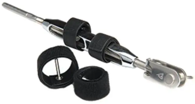 Alt view image 5 of 8 - C. Sherman Johnson Wrap Pins Velcro Pin Locking Devices f/Open Body Turnbuckles 5/16" & 3/8" - 2-Pack
