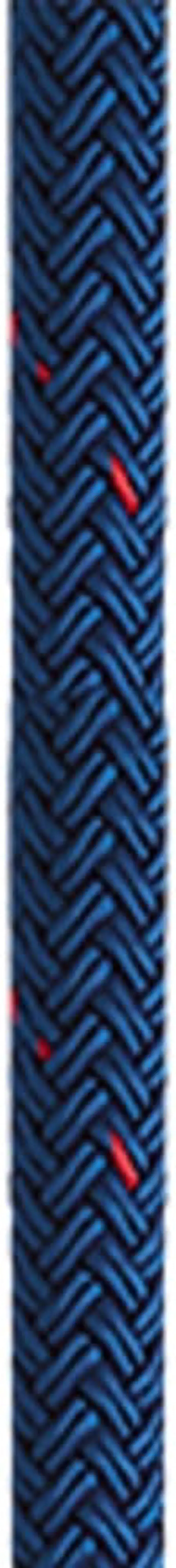 Alt view image 4 of 8 - New England Ropes 1/2" X 25' Nylon Double Braid Dock Line - Blue w/Tracer