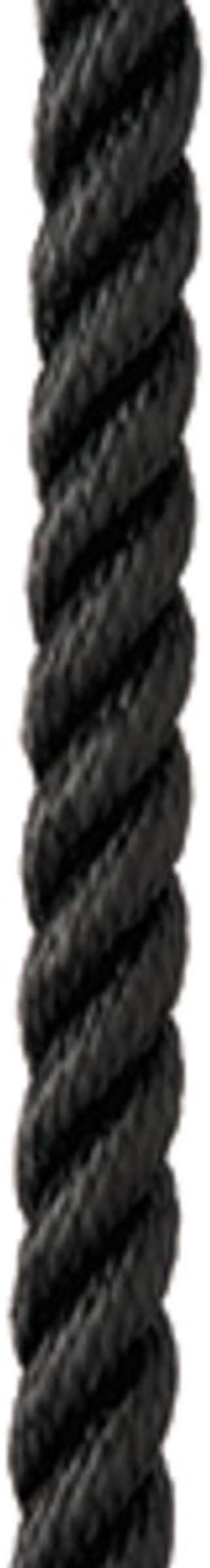 Alt view image 4 of 8 - New England Ropes 1/2" X 15' Premium Nylon 3 Strand Dock Line - Black