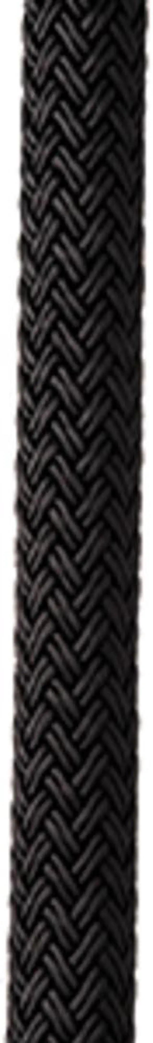 Alt view image 4 of 6 - New England Ropes 3/8" X 15' Nylon Double Braid Dock Line - Black