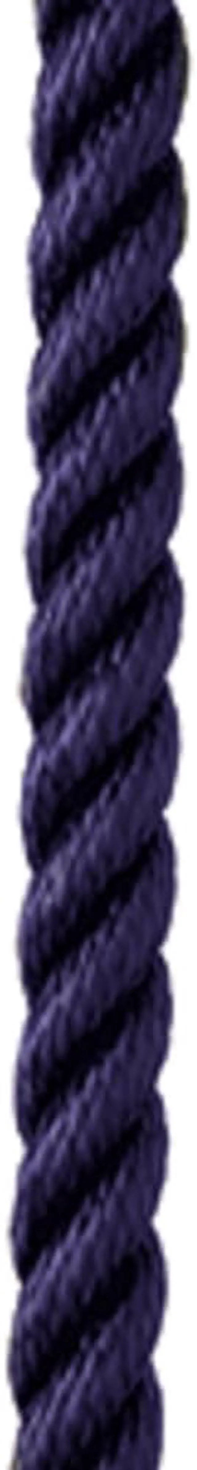 Alt view image 3 of 8 - New England Ropes 5/8" X 15' Premium Nylon 3 Strand Dock Line - Navy Blue