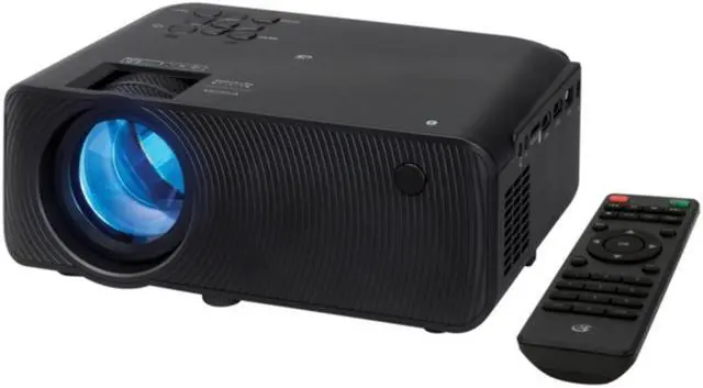 Alt view image 3 of 7 - GPX - PJ609B - GPX PJ609B Mini Projector with Bluetooth