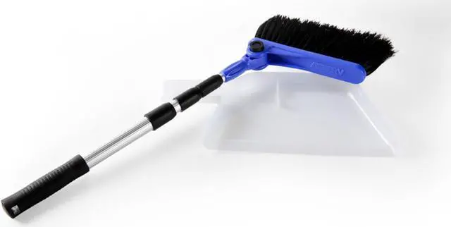Alt view image 12 of 20 - Camco Adjustable Length RV Broom and Dustpan 43623