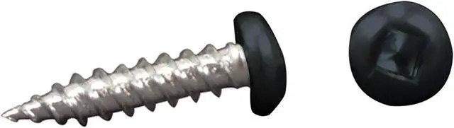 Main image of AP Products 012-PSQ50 BL 8 X 1- 1/2 Black Finish #8 Pan Head Screw, 1-1/2" / Pack of 50