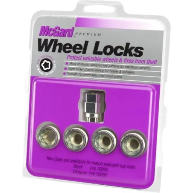 Alt view image 16 of 20 - McGard 24010 Cone Seat- Under Hub Cap Wheel Lock Set (1/2"-20)