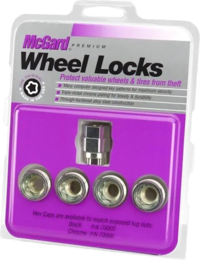 Alt view image 14 of 19 - McGard 24012 Cone Seat- Under Hub Cap Wheel Lock Set (M12 x 1.5)