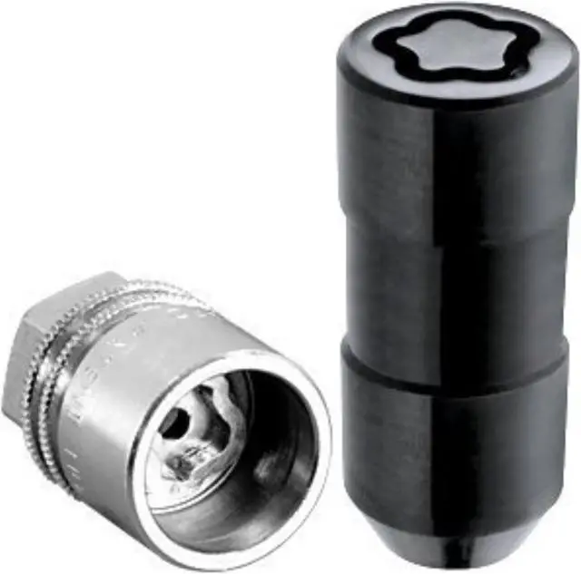 Alt view image 8 of 15 - McGard 24220 Chrome/Black Cone Seat Wheel Lock Set (M14 x 1.5)