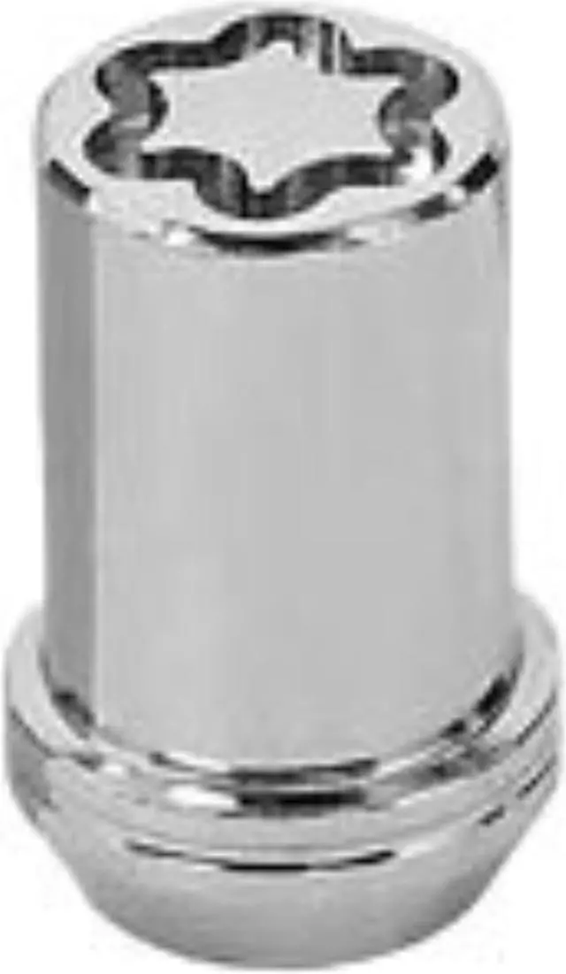 Alt view image 8 of 15 - McGard 25257 Chrome Tuner Style Cone Seat Wheel Lock Set (M12 x 1.5)