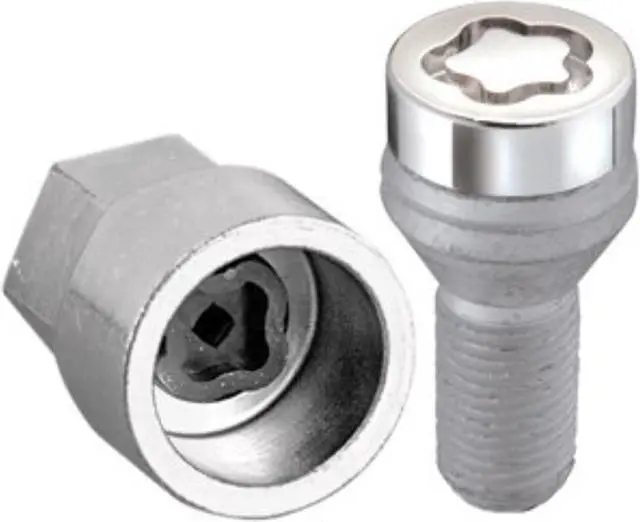 Alt view image 14 of 20 - McGard 27226 Chrome Bolt Style Cone Seat Wheel Lock Set (M14 x 1.25)