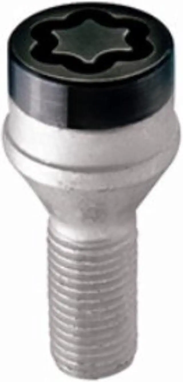 Alt view image 12 of 16 - McGard 27305 Chrome/Black Bolt Style Cone Seat Wheel Lock Set (M14 x 1.5)