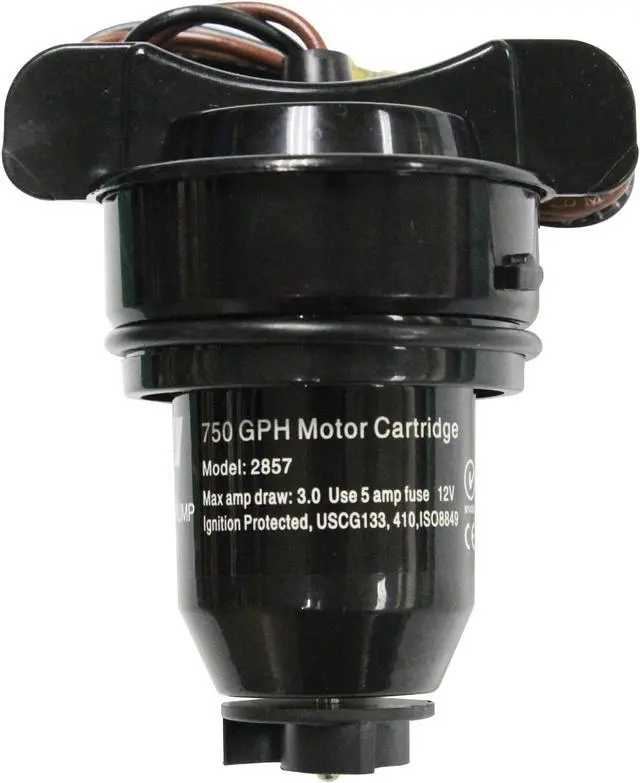 Alt view image 7 of 8 - JOHNSON PUMP 750 GPH MOTOR CARTRIDGE ONLY