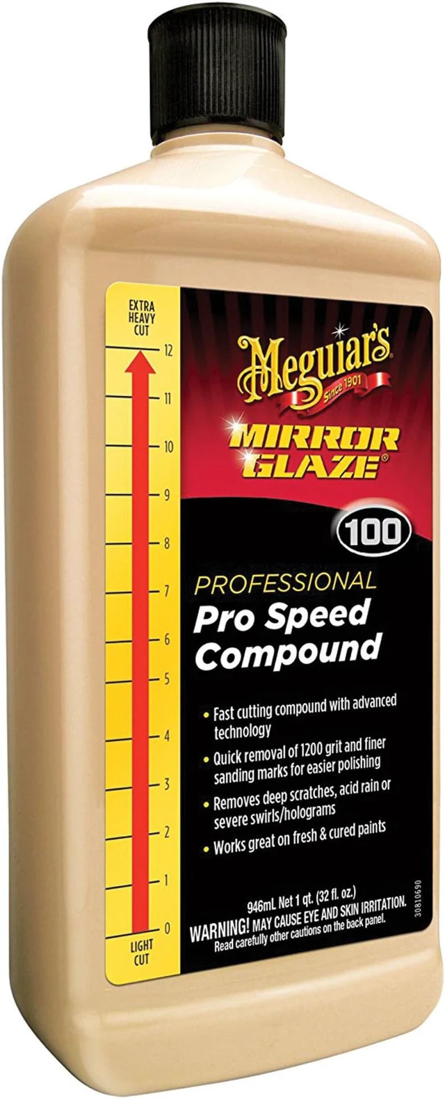 Main image of Meguiar's M10032 Mirror Glaze Pro Speed Compound - 32 oz.