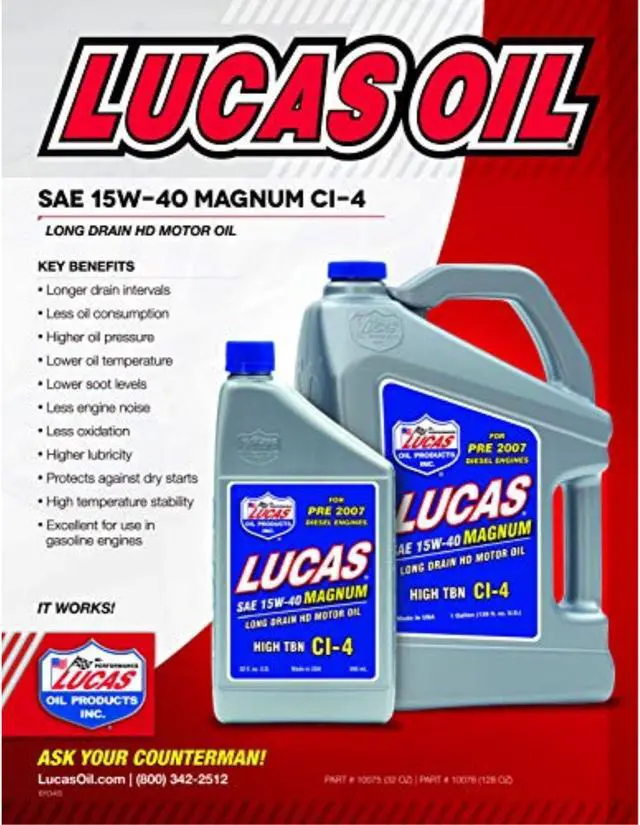 Alt view image 2 of 9 - 9181386 SAE 15W-40 MAGNUM