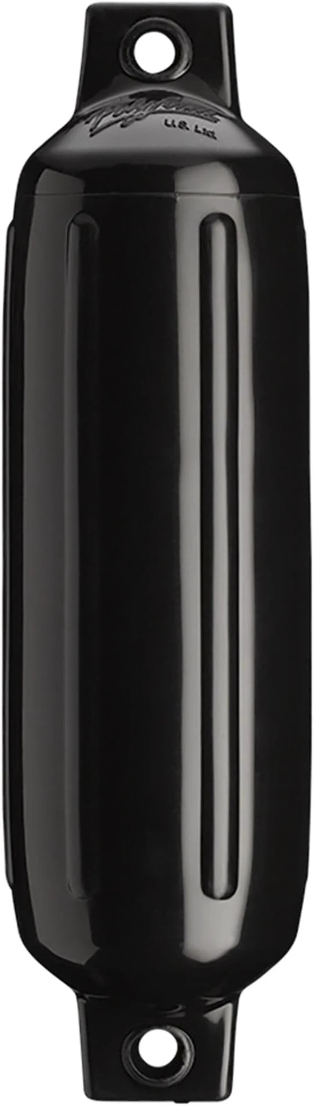 Alt view image 6 of 13 - Polyform G - 2 Twin Eye Fender 4.5 x 16 - Black - G-2-BLACK
