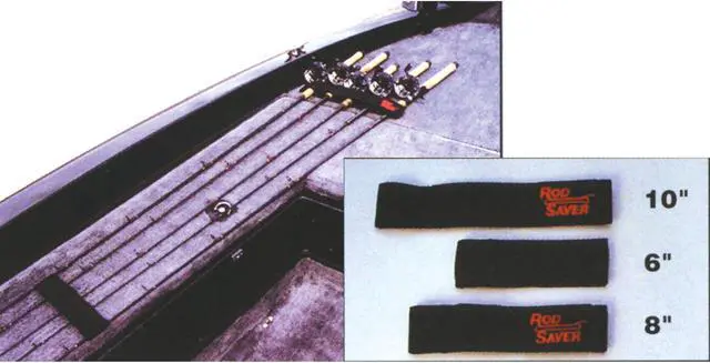 Alt view image 7 of 8 - Rod Saver Original Rod Holder 8" & 6" Set - Double Strap