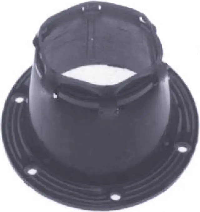 Main image of T-H Marine Cable Boot - 2", Black