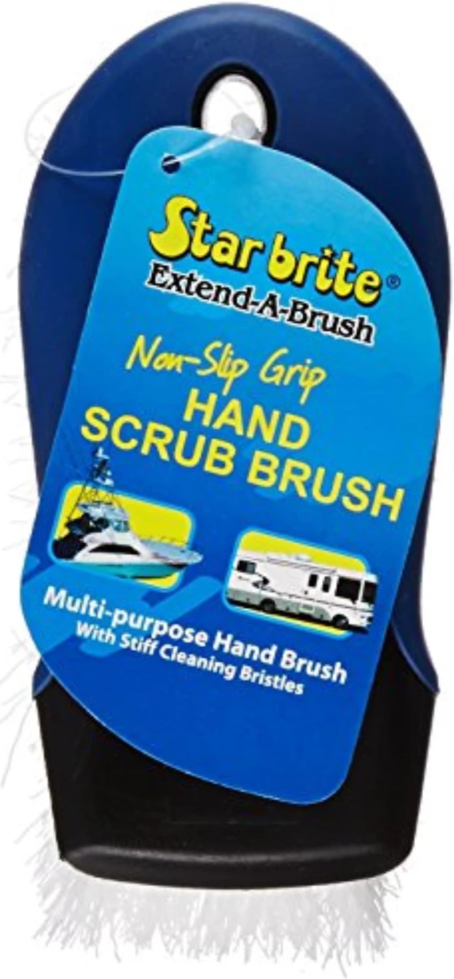 Alt view image 6 of 17 - star brite stiff/hand deck brush
