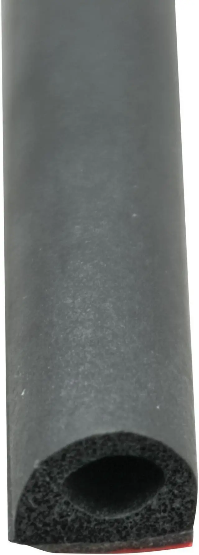 Alt view image 2 of 5 - AP PRODUCTS 018-318 AP Products 018-318 "D" Seal with PSA Tape - 3/4" x 1/2" x 50, Black