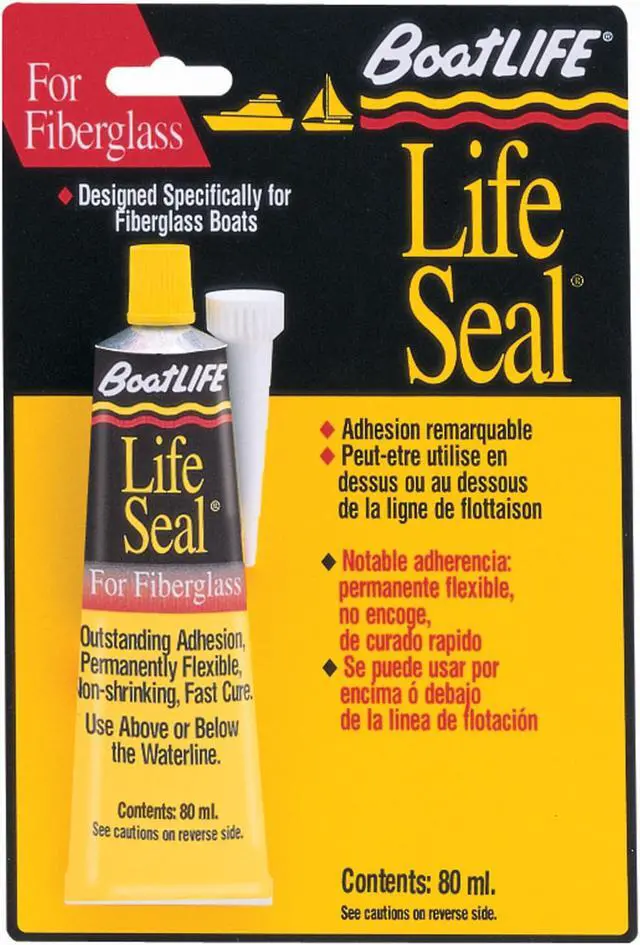 Alt view image 6 of 9 - BOATLIFE 1160 LIFESEAL SEALANT TUBES 2.8 FL. OZ CLEAR