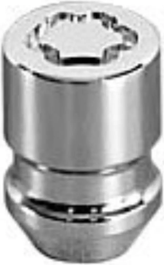 Alt view image 7 of 11 - McGard 24193 Chrome Cone Seat Wheel Lock Set (1/2"-20)