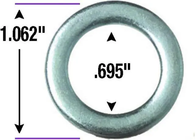 Alt view image 4 of 6 - Gorilla G2079900 STD MAG WASHER 100/BX