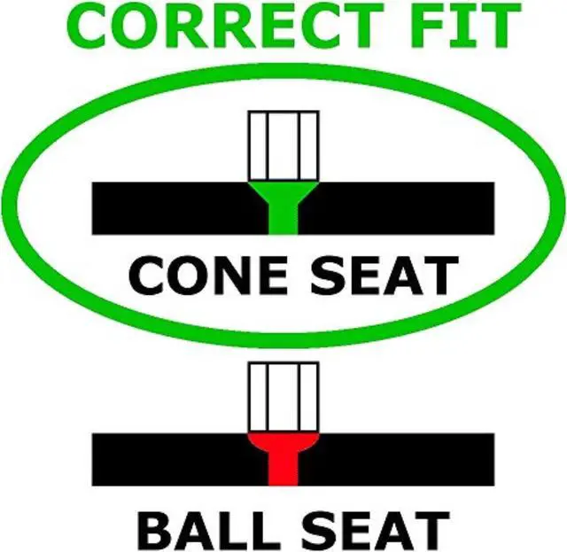 Alt view image 10 of 12 - McGard 84551 Chrome/Black Bulge Cone Seat Wheel Install Kit; 5 Lug (1/2"-20)