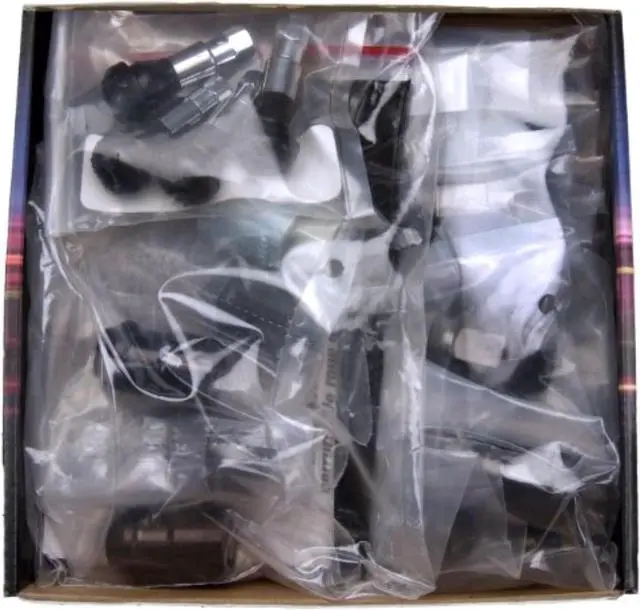 Alt view image 11 of 12 - McGard 84551 Chrome/Black Bulge Cone Seat Wheel Install Kit; 5 Lug (1/2"-20)