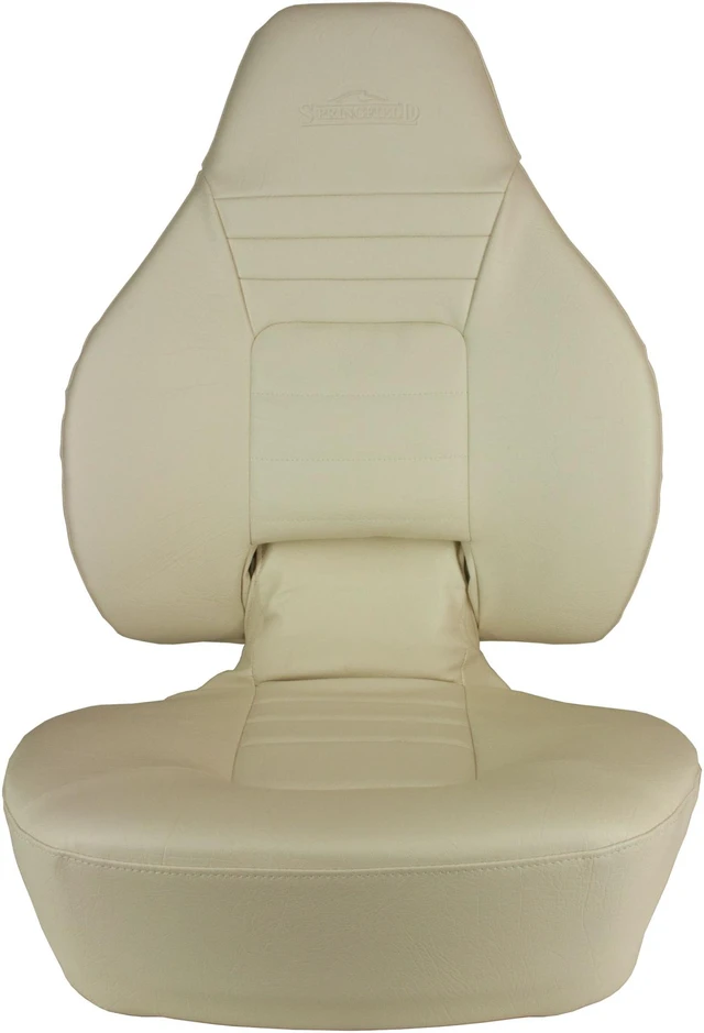 Main image of Springfield Marine 1780238 Deluxe Fish Pro High Back Seat - White