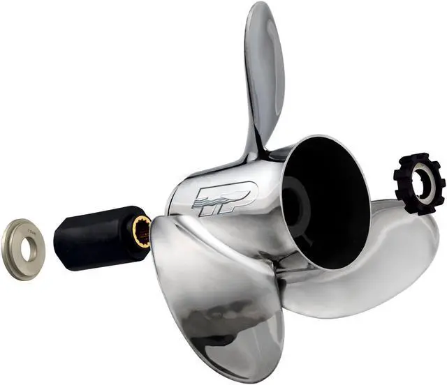 Alt view image 3 of 5 - Turning Point Express® EX1-1315/EX2-1315 Stainless Steel Right-Hand Propeller - 13.75 x 15 - 3-Blade
