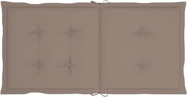 Alt view image 4 of 17 - vidaXL Chair Cushion 6 Pcs Outdoor Patio Chair Cushion Pad Taupe Oxford Fabric