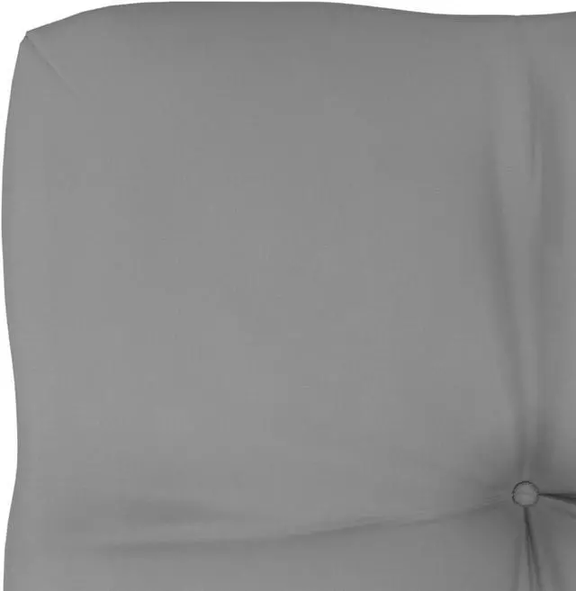 Alt view image 6 of 13 - vidaXL Chair Cushion Outdoor Patio Pallet Seat Cushion Sofa Pad Gray Fabric