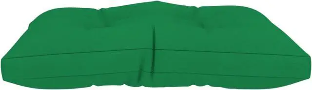 Alt view image 9 of 12 - vidaXL Chair Cushion Outdoor Patio Pallet Cushion Seat Pad Pillow Green Fabric