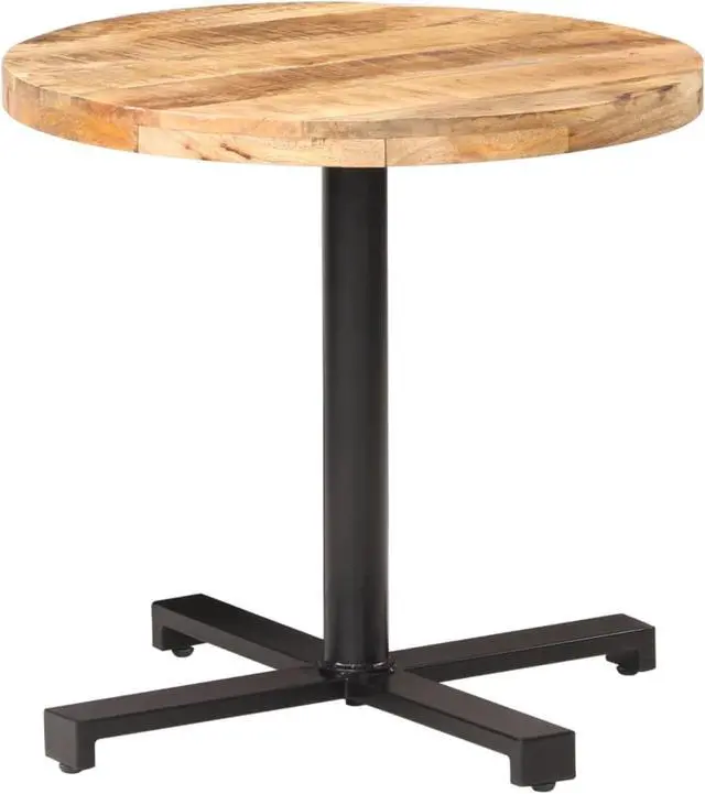 Main image of vidaXL Bistro Table Round 31.5"x29.5" Rough Mango Wood