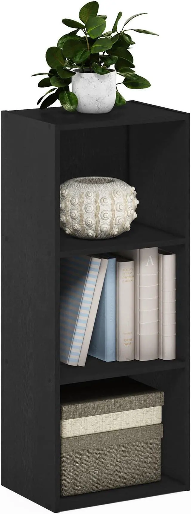 Alt view image 4 of 8 - Furinno 11048 7-Cube Reversible Open Shelf, White