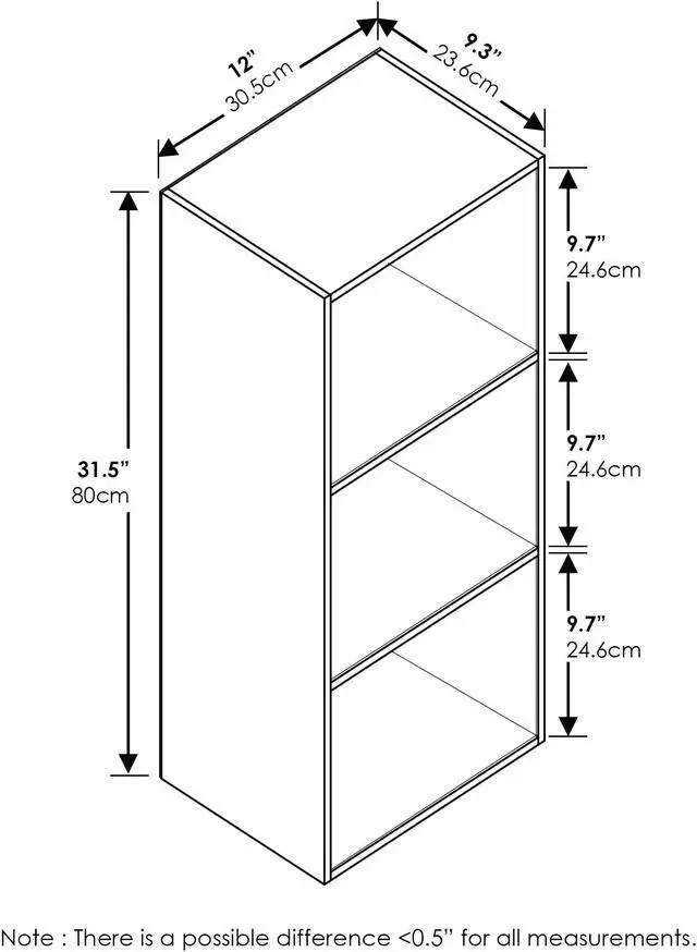 Alt view image 5 of 8 - Furinno 11048 7-Cube Reversible Open Shelf, White
