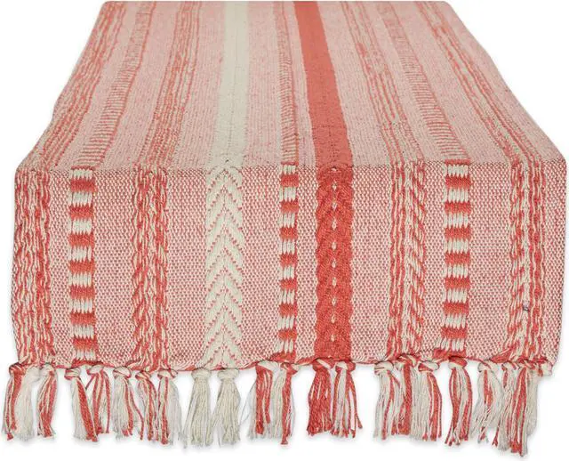 Main image of DII Spice Braided Stripe Table Runner 15x72
