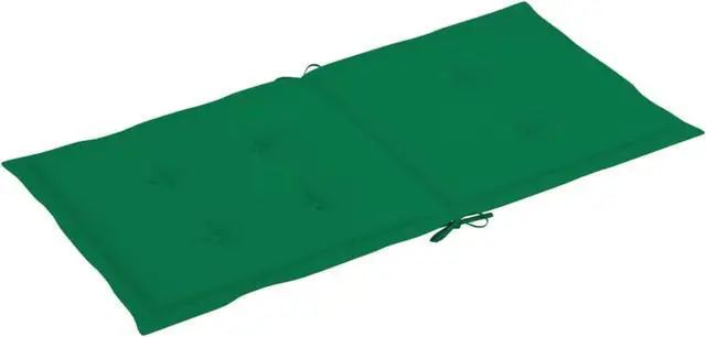 Alt view image 8 of 14 - vidaXL Chair Cushion 2 Pcs Outdoor Patio Chair Cushion Pad Green Oxford Fabric
