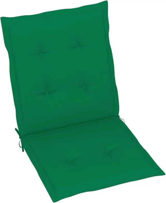 Alt view image 7 of 14 - vidaXL Chair Cushion 2 Pcs Outdoor Patio Chair Cushion Pad Green Oxford Fabric