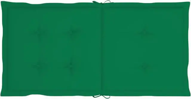 Alt view image 9 of 14 - vidaXL Chair Cushion 2 Pcs Outdoor Patio Chair Cushion Pad Green Oxford Fabric
