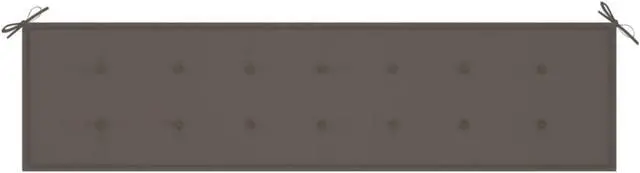Alt view image 6 of 17 - vidaXL Garden Bench Cushion Taupe 200x50x4 cm Oxford Fabric
