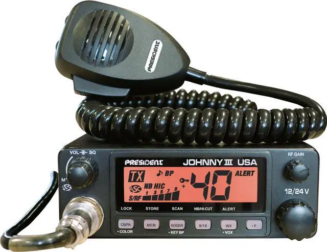 Alt view image 2 of 2 - President Johnny III CB Radio