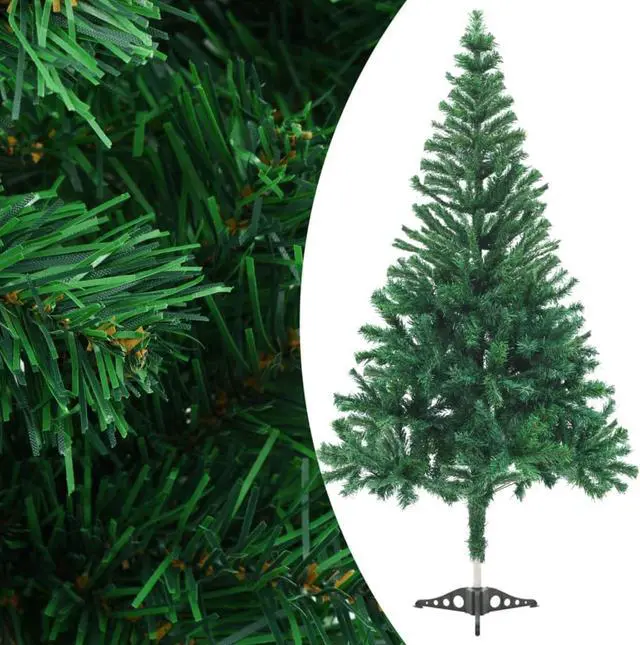 Alt view image 2 of 13 - vidaXL Artificial Christmas Tree with LEDs&Ball Set 70.9" 564 Branches