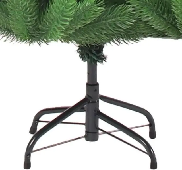 Alt view image 6 of 14 - vidaXL Nordmann Fir Artificial Christmas Tree Green 59.1"