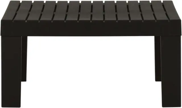 Alt view image 5 of 18 - vidaXL 2 Piece Garden Lounge Set with Cushions Plastic Gray