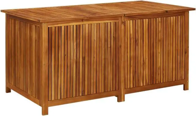 Main image of vidaXL Garden Storage Box 59"x31.4"x29.5" Solid Acacia Wood