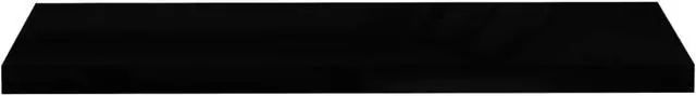 Alt view image 11 of 19 - vidaXL Wall Shelf Floating Shelf Display Shelf Wall Mounted High Gloss Black