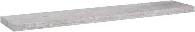 Alt view image 9 of 19 - vidaXL Floating Wall Shelf Concrete Gray MDF Hanging Storage Display Organizer