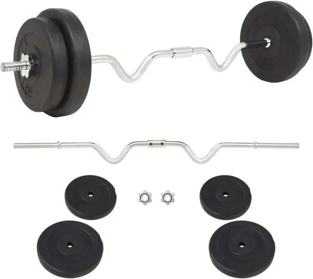 Main image of vidaXL Barbell Set 66.1 lb