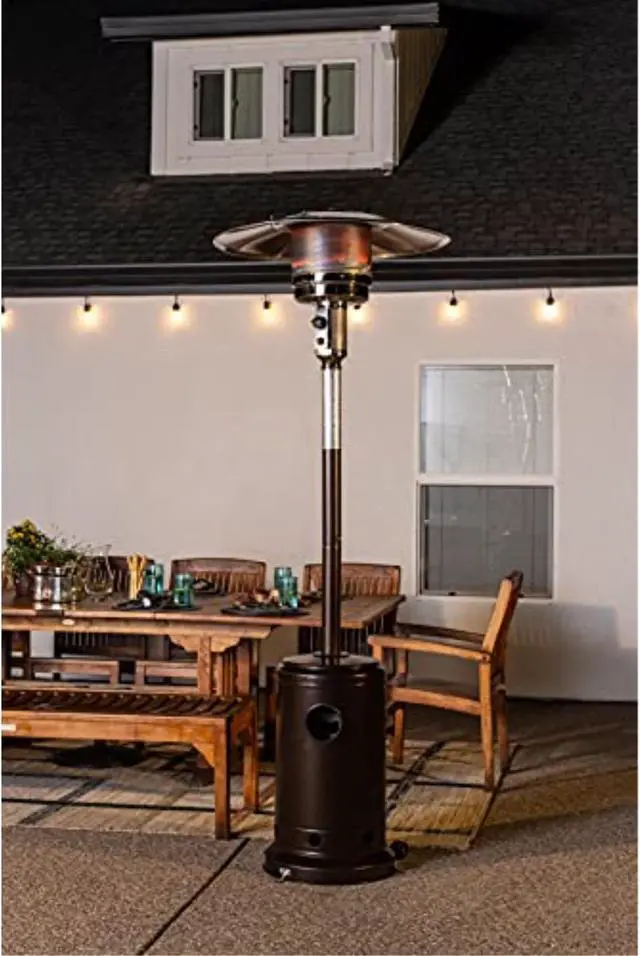 Alt view image 2 of 6 - BRONZE PATIO HEATER